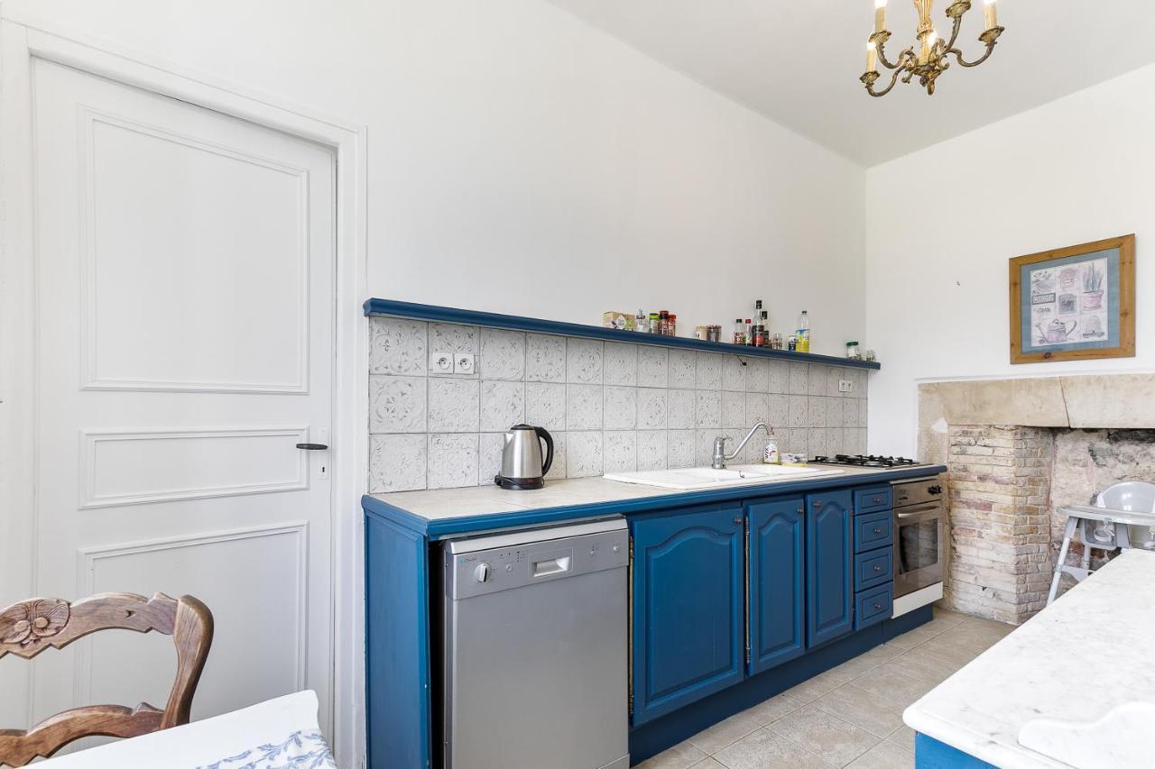 Apartment In A 17Th Century Manoir - Chateau Isle Marie Picauville Extérieur photo