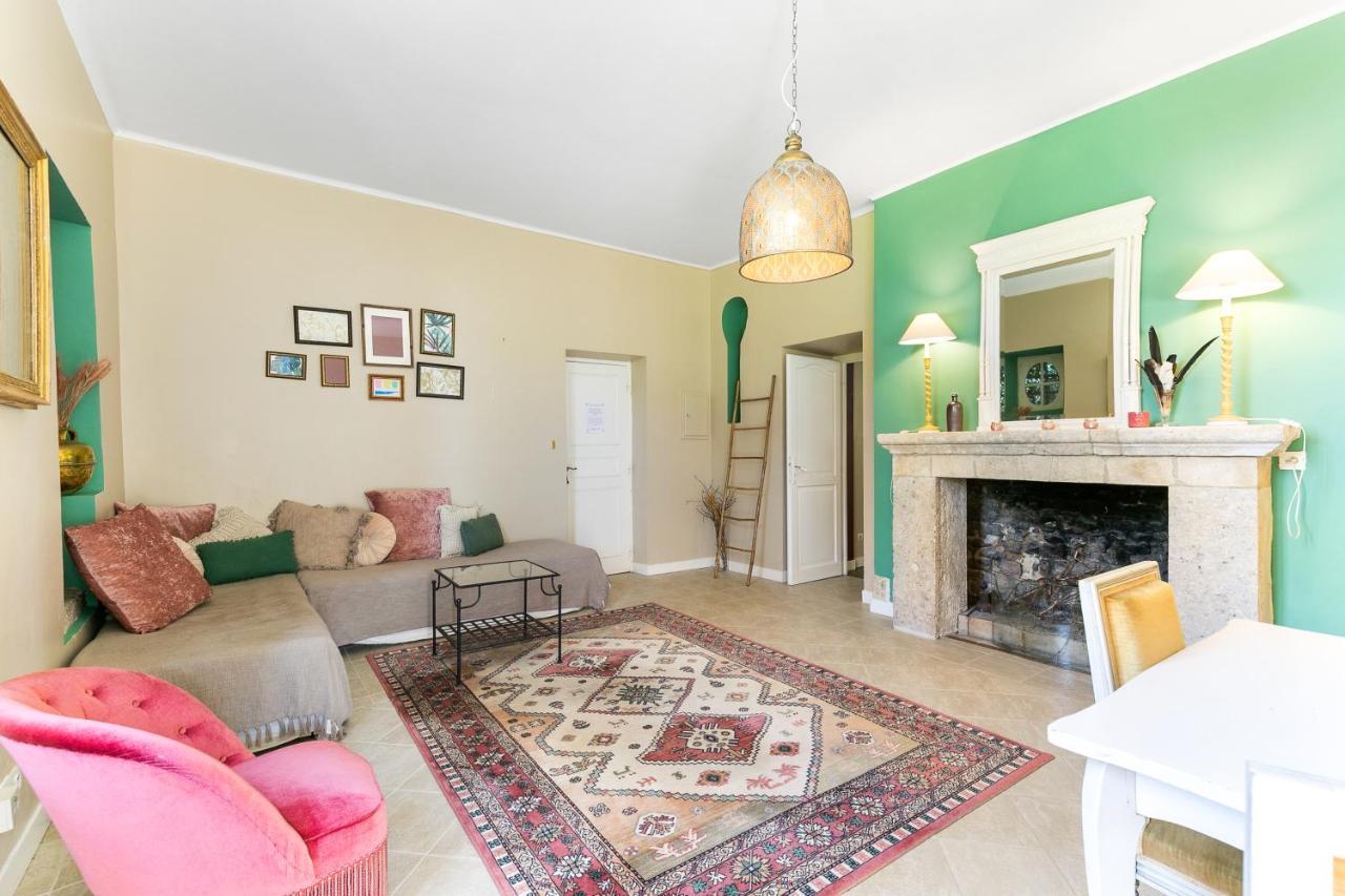 Apartment In A 17Th Century Manoir - Chateau Isle Marie Picauville Extérieur photo