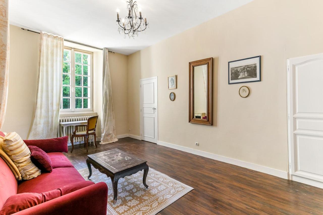 Apartment In A 17Th Century Manoir - Chateau Isle Marie Picauville Extérieur photo