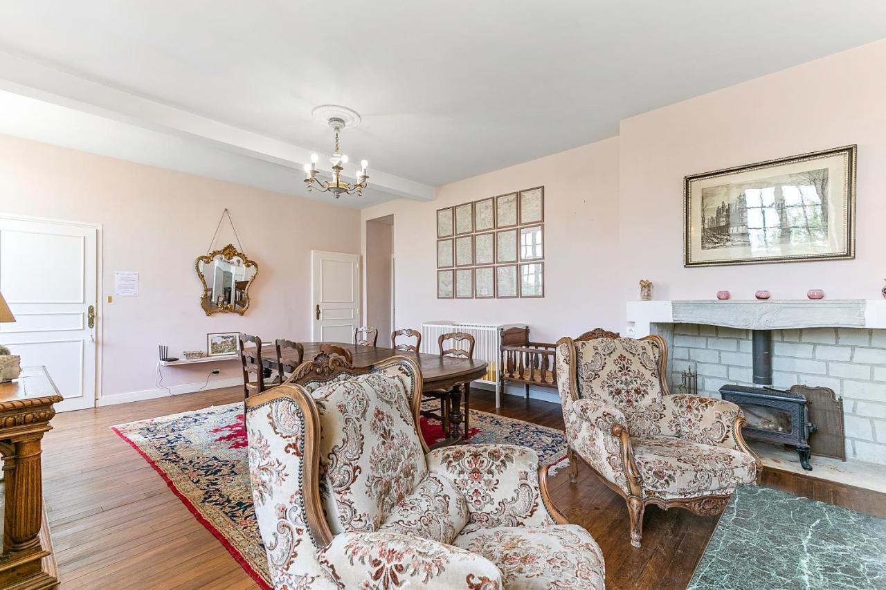 Apartment In A 17Th Century Manoir - Chateau Isle Marie Picauville Extérieur photo
