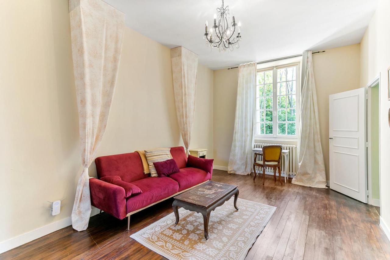 Apartment In A 17Th Century Manoir - Chateau Isle Marie Picauville Extérieur photo