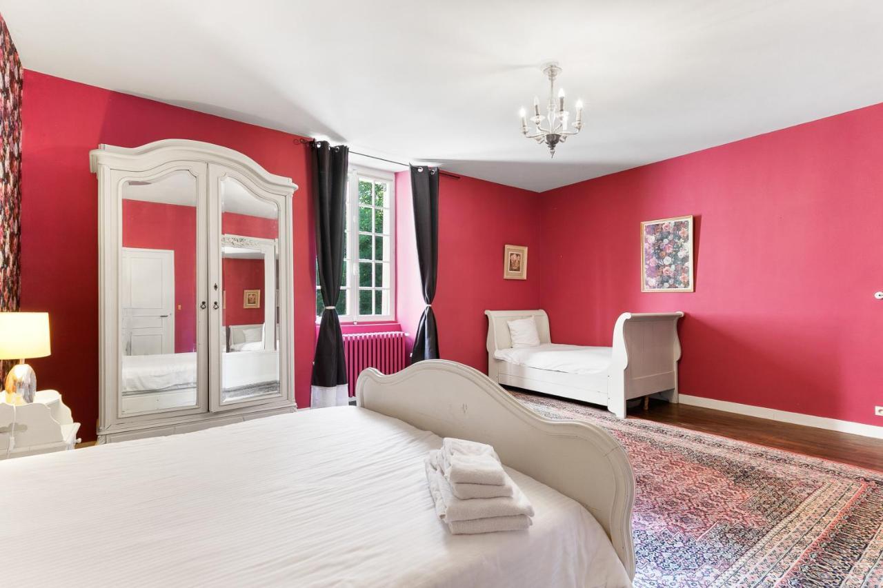 Apartment In A 17Th Century Manoir - Chateau Isle Marie Picauville Extérieur photo